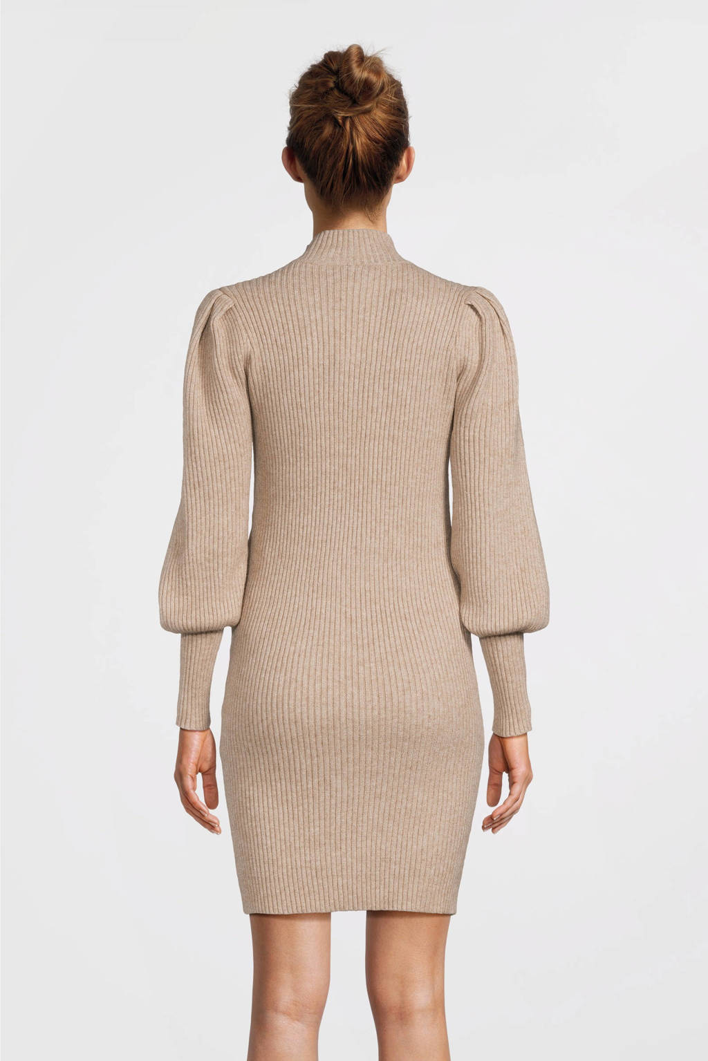 ONLY MATERNITY zwangerschapsjurk OLMKATIA taupe