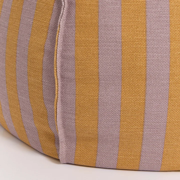 Nobodinoz - Vibes Sitzsack, L 74 x H 40 cm, pink / rot