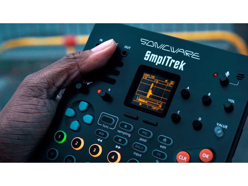 Sonicware Sample-Player SmplTrek V3 Mobiler Sampler