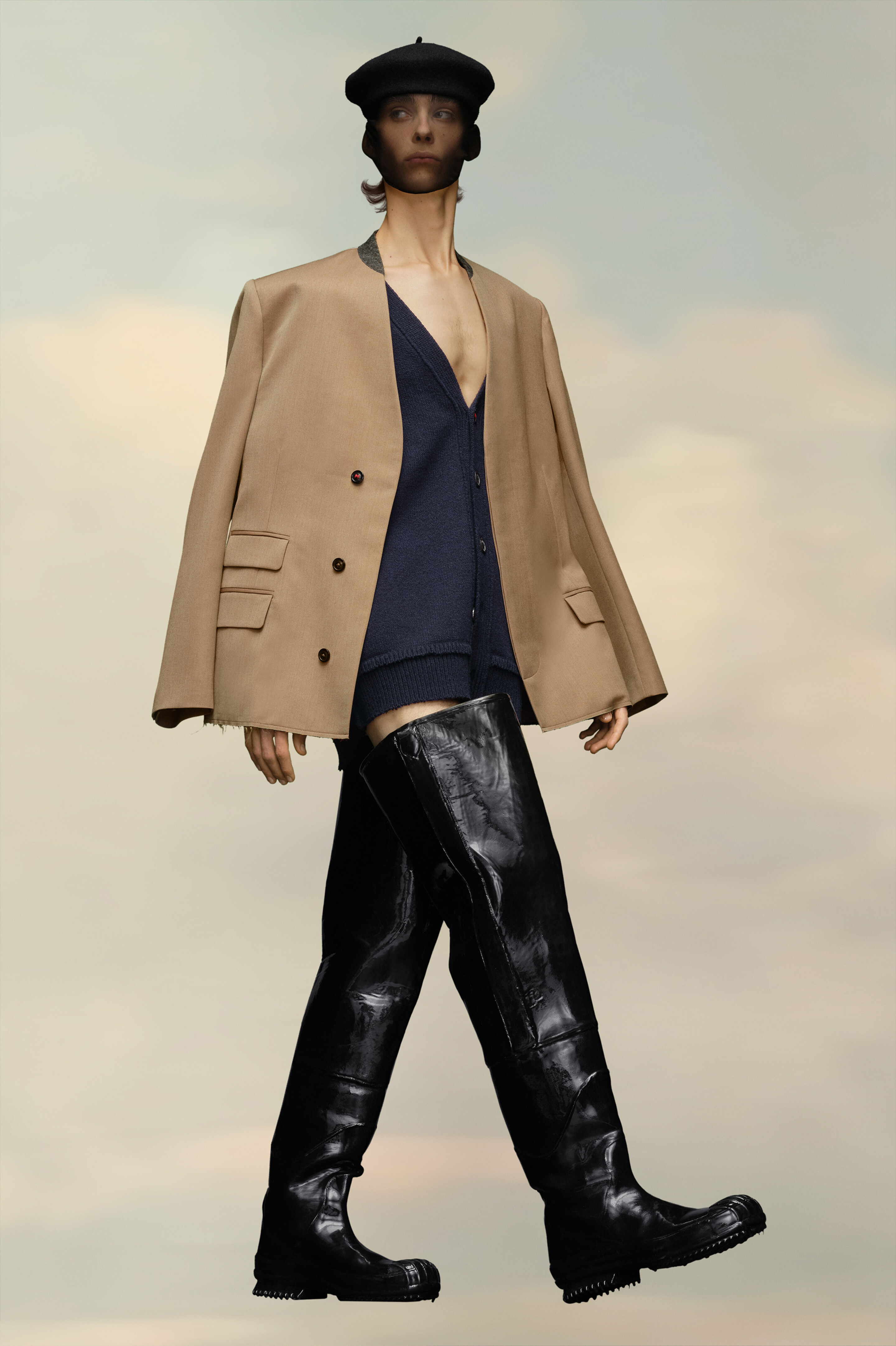 Blazer en laine