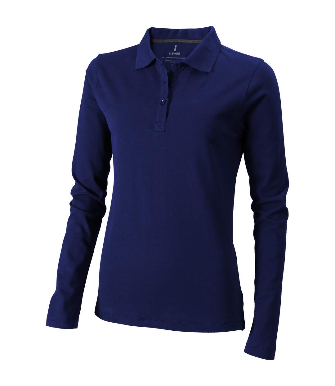 Elevate Oakville - Polo à manches longues - Femme (Bleu marine) - UTPF1822