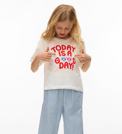 Vero Moda Girl T-Shirt - VmFeel - Snow White/Heute ist ein guter