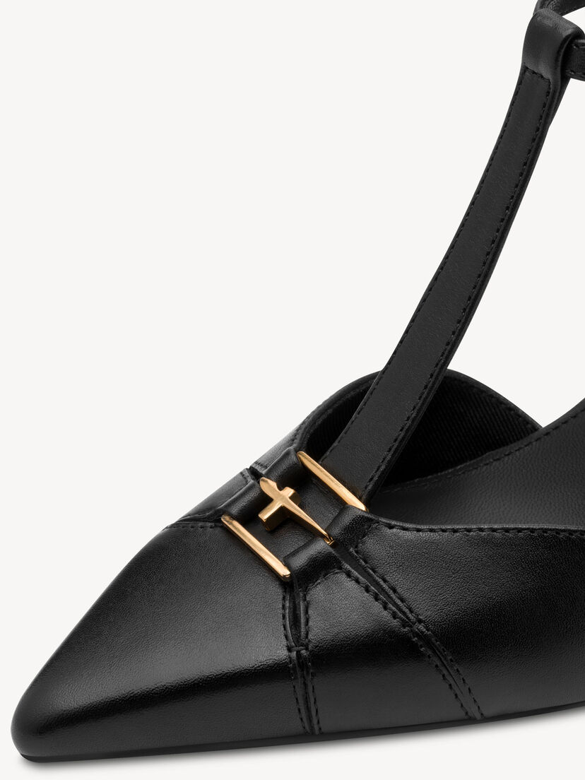 Leren Pumps - zwart