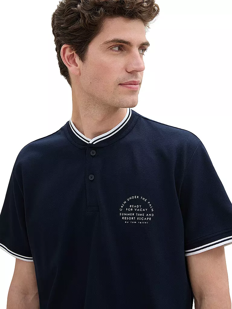 TOM TAILOR Poloshirt  dunkelblau