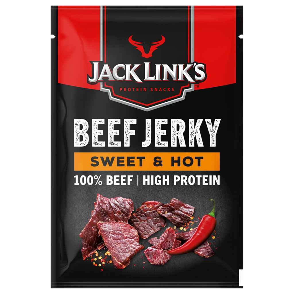Jack Links Beef Jerky Sweet & Hot 60g MHD:1.1.26