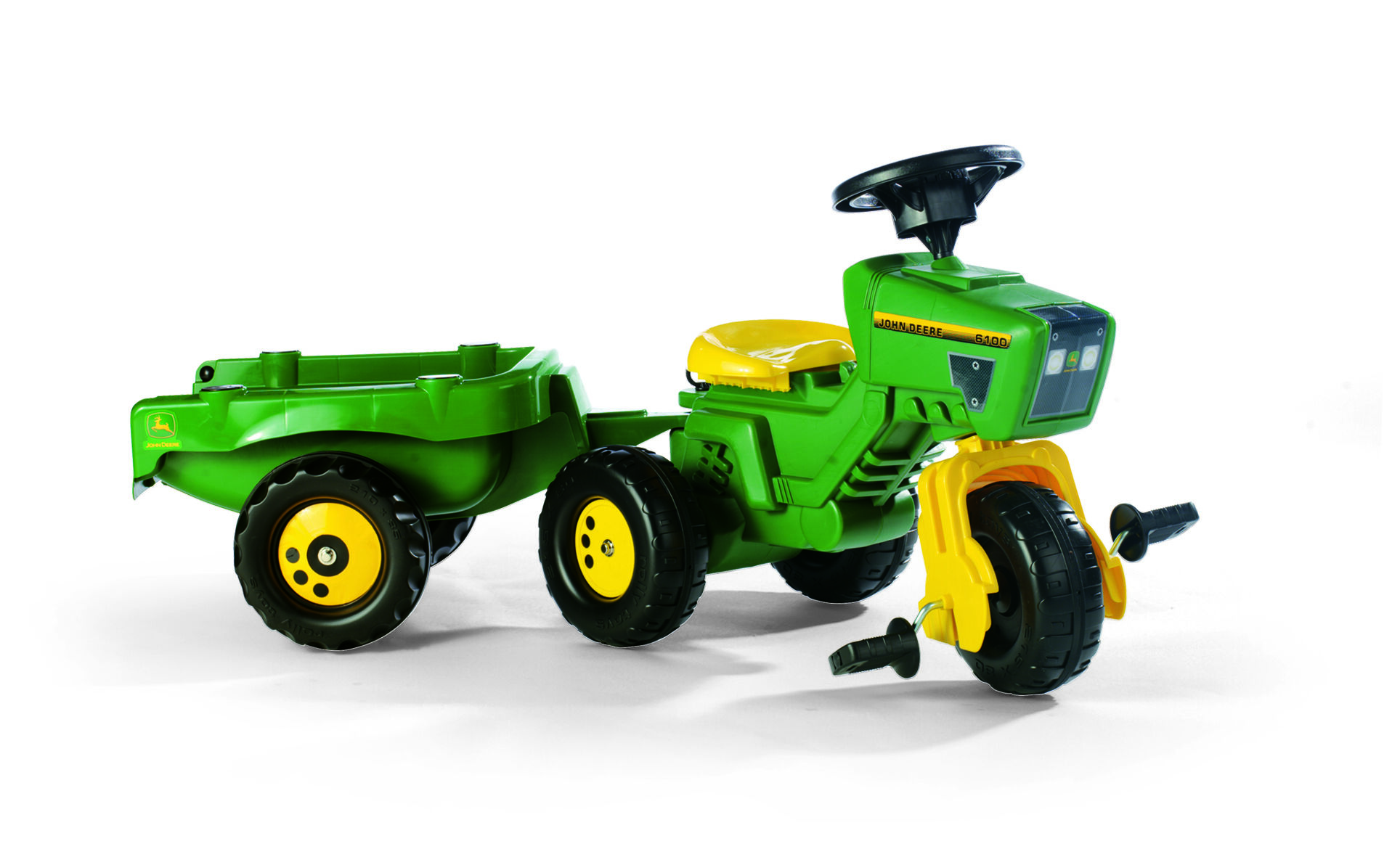 Rolly toys Trac John Deere   aanhanger - Tractoren