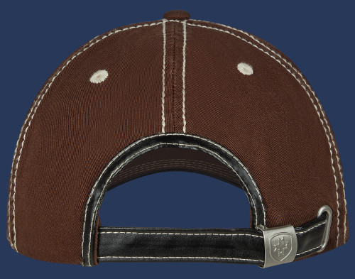 Baseball-Cap Baumwolle, Darkbrown