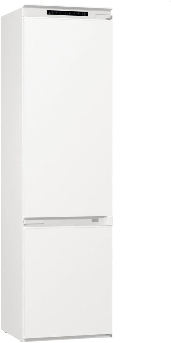 Gorenje Einbau-Kühl-Gefrierkombination, 281 Liter, NoFrost DualAdvance, Umluft-Kühlsystem, Edelstahl, Weiß, Einfarbig, 194 cm Nische