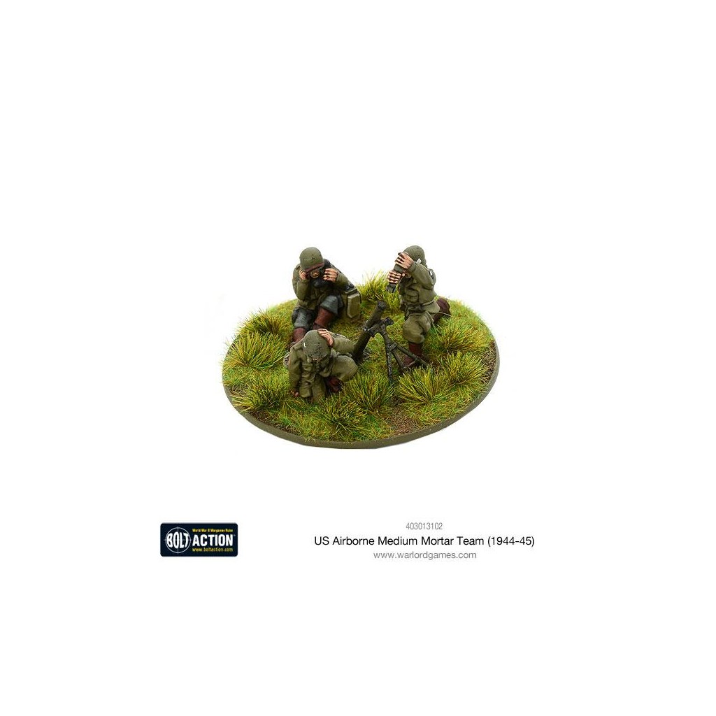 Bolt Action - US Airborne Medium Mortar Team (1944-45)