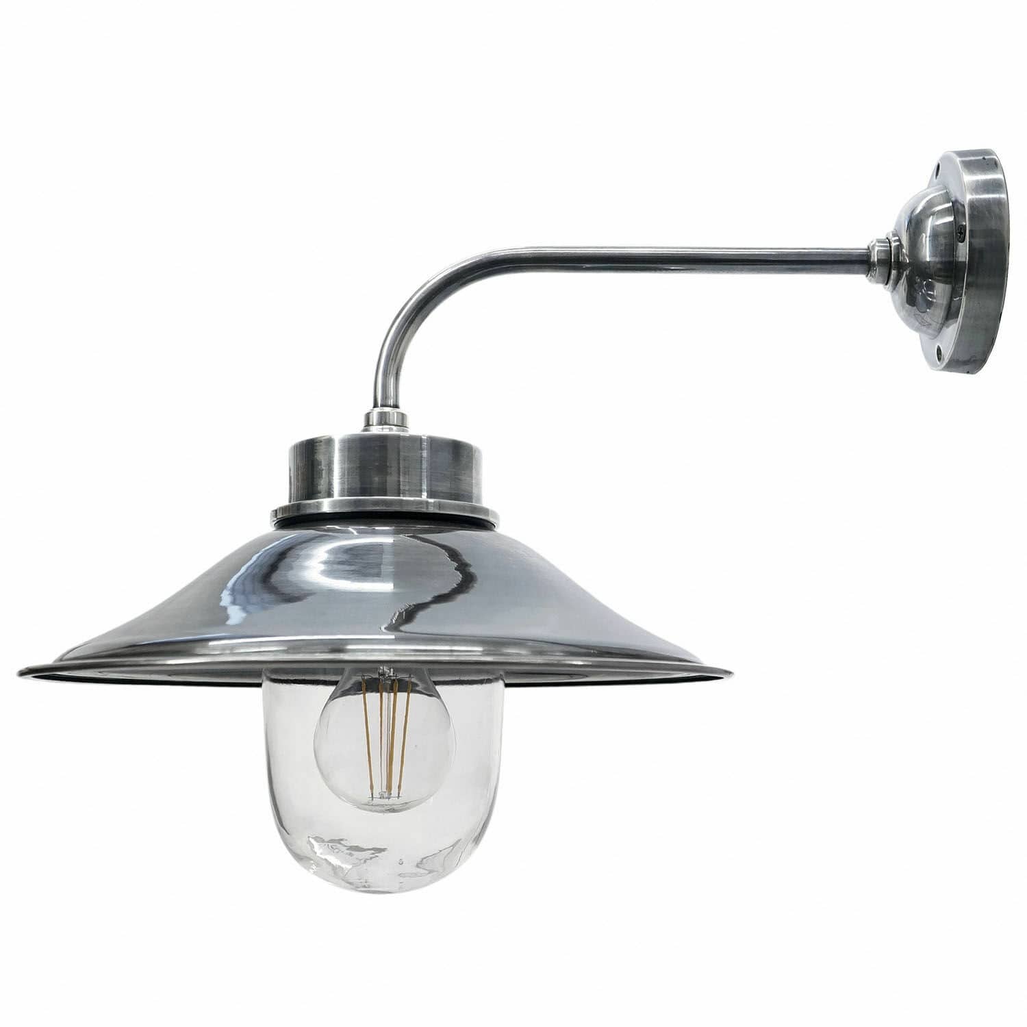 Außenwandlampe Reno antiksilber