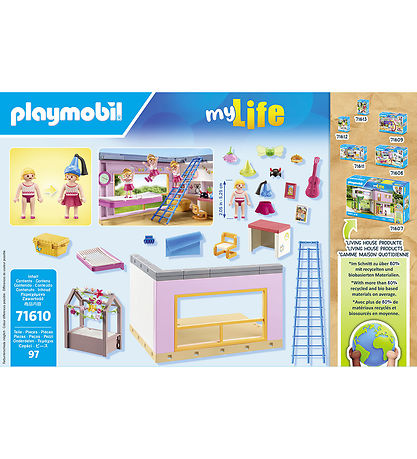 Playmobil My Life - B?rnev?relse - 71610 - 97 Dele