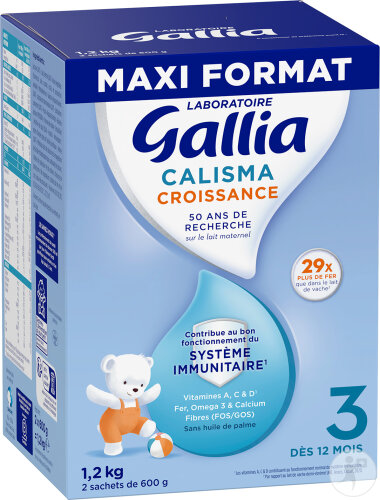 Gallia Calisma Lait De Croissance Dès 12 Mois 1,2kg