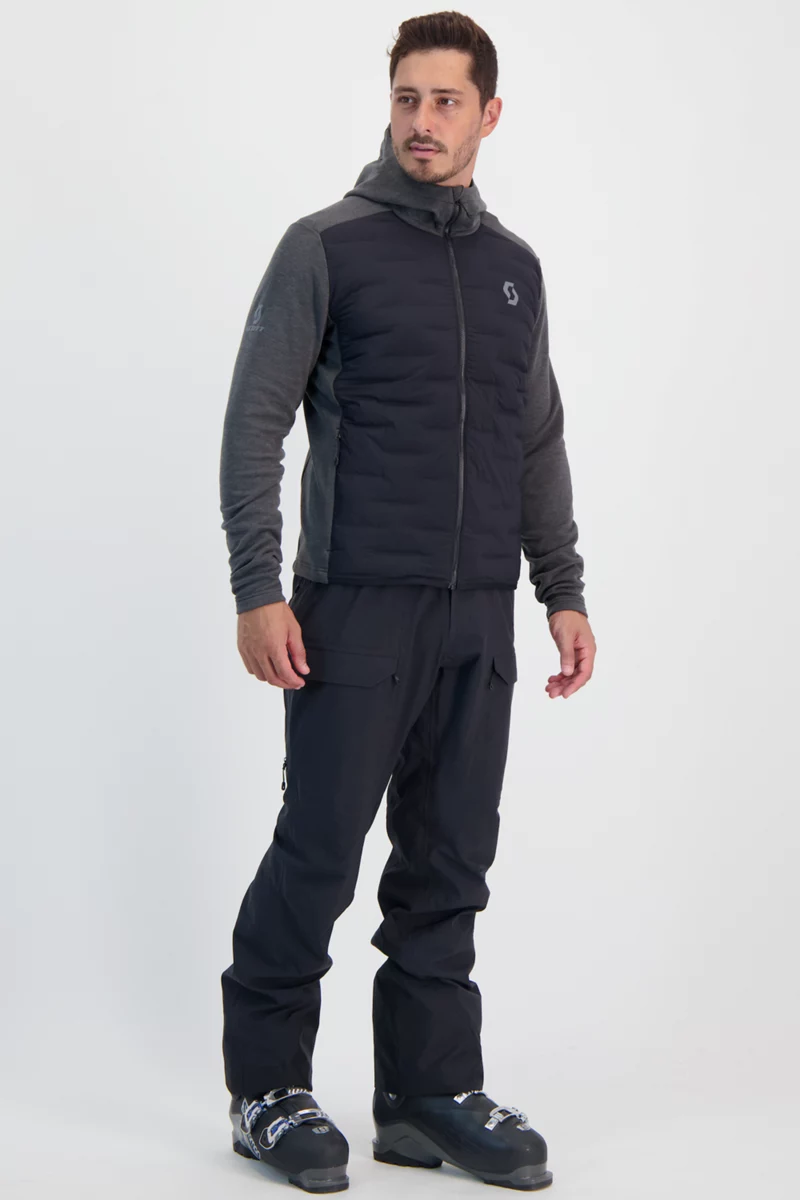 SCOTT Defined Warm Hybrid Hoodie Herren Midlayer