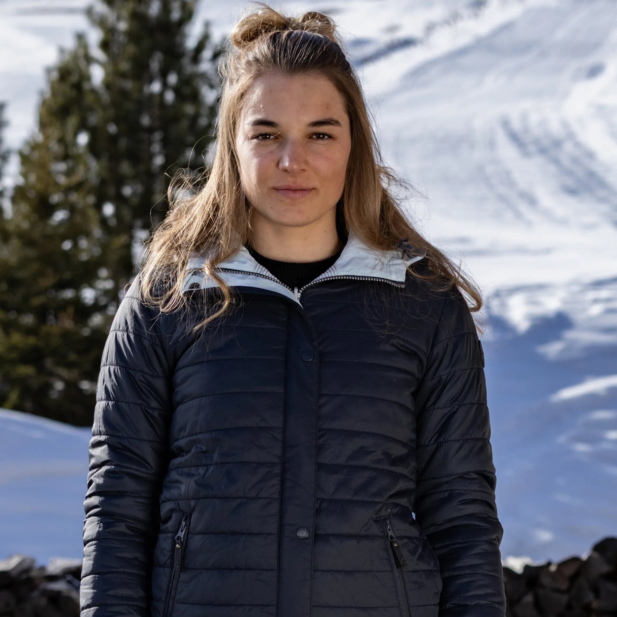 Frauen Winterjacke Blaze ice water