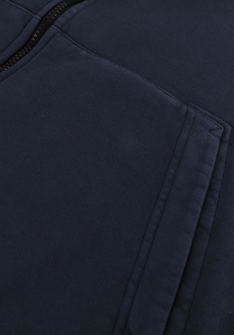 donkerblauwe stone island vest zip up cardigan s0051