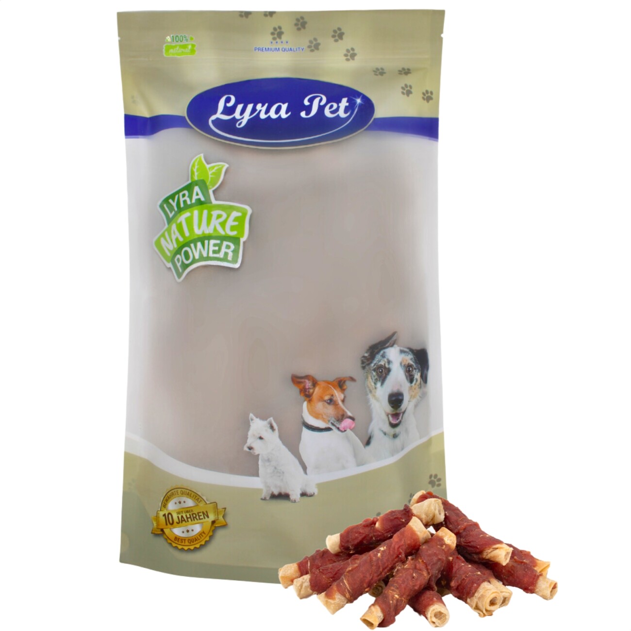 Lyra Pet Kaurollen mit Entenbrust natur 1 kg