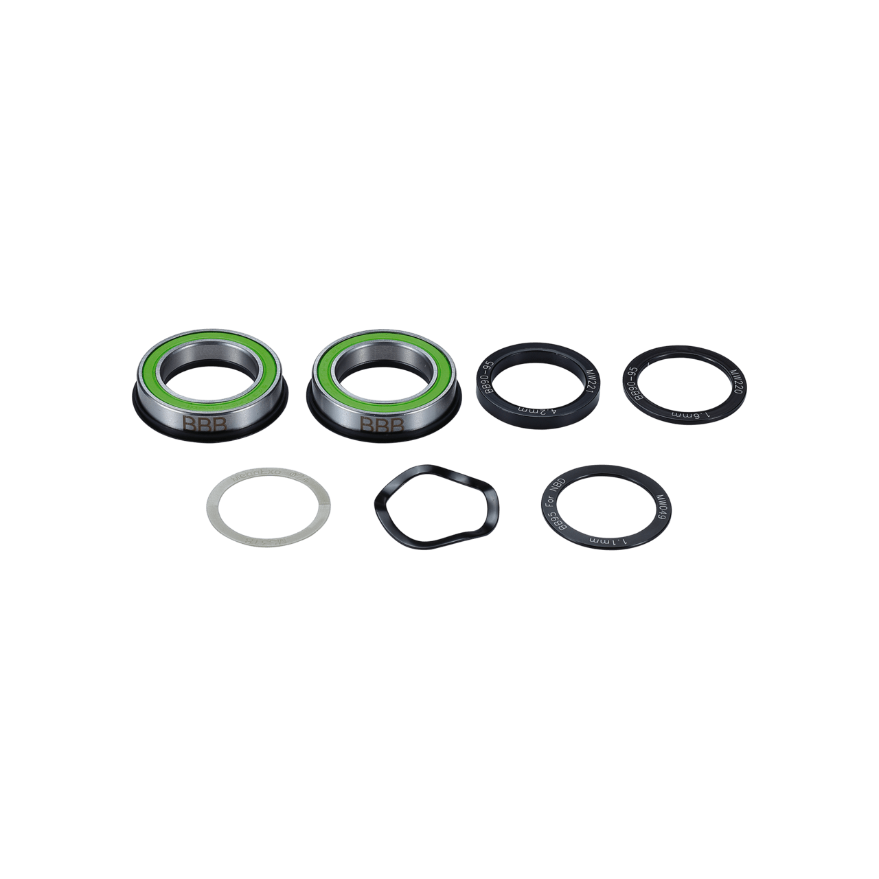 BBB BottomBear Pressfit kranklejer 90-95 mm 24 mm Aksel