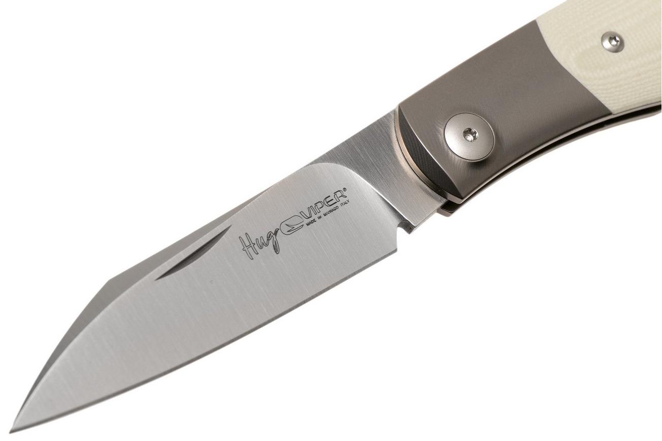 Viper Hug 2 V5994GI Ivory G10 zakmes, Sacha Thiel design