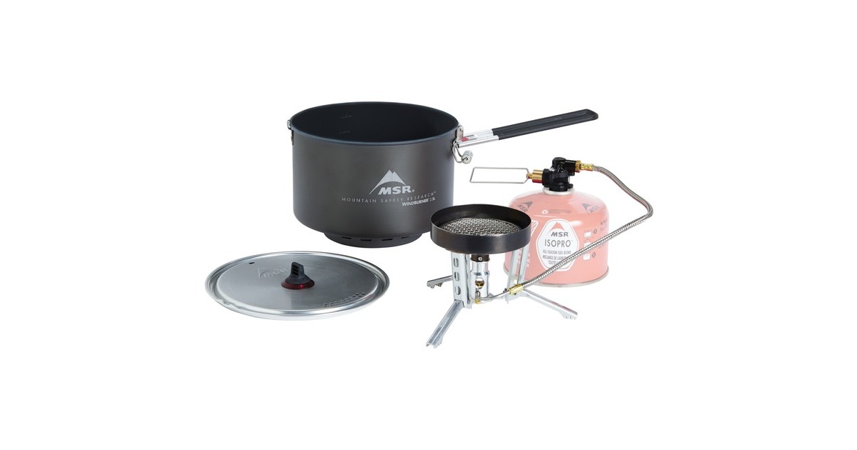 MSRWindBurner Group Stove System gaskooktoestel  (Grijs)