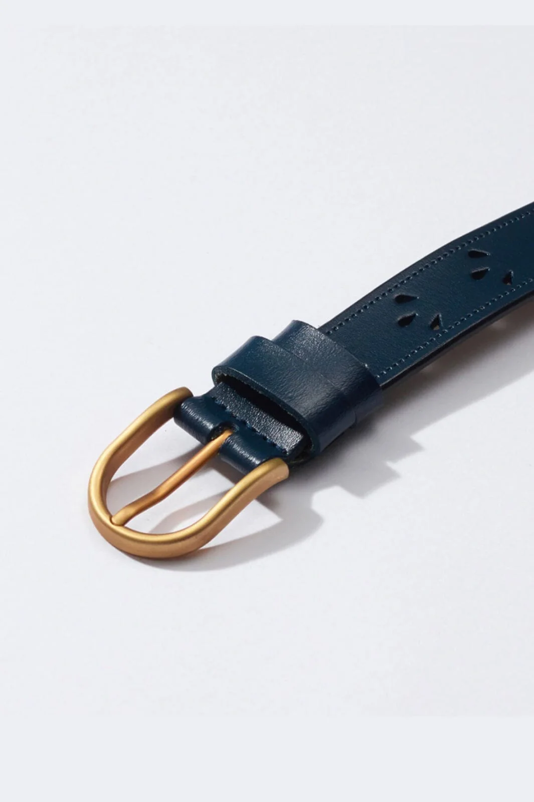 Anobel Copenhagen Womens Belt Flower Pattern CF-9003 navy