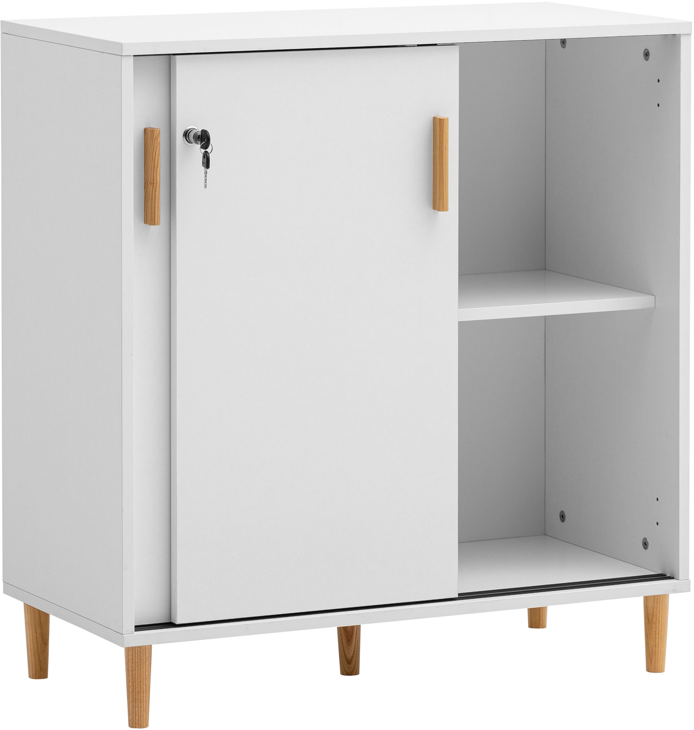 Schildmeyer Aktenschrank »Torge Aktenschrank, Breite 80 cm« 1 Stk. tlg. 2-fach Stapelbar
