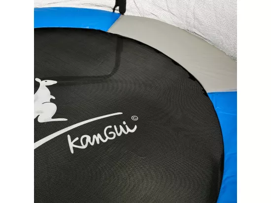 Kangui - Trampoline rond Ø180cm avec filet de sécurité - RALLI 180
