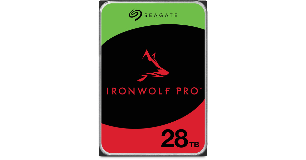 SeagateIronWolf Pro 28 TB harde schijf  (ST28000NT000, SATA/600, 24/7)
