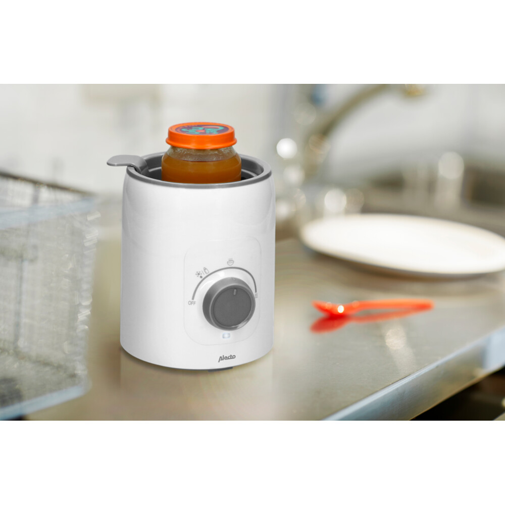 Alecto Flessenwarmer BW600 Wit