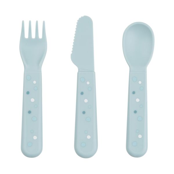 Done By Deer Happy Dots Bestekset - Blue