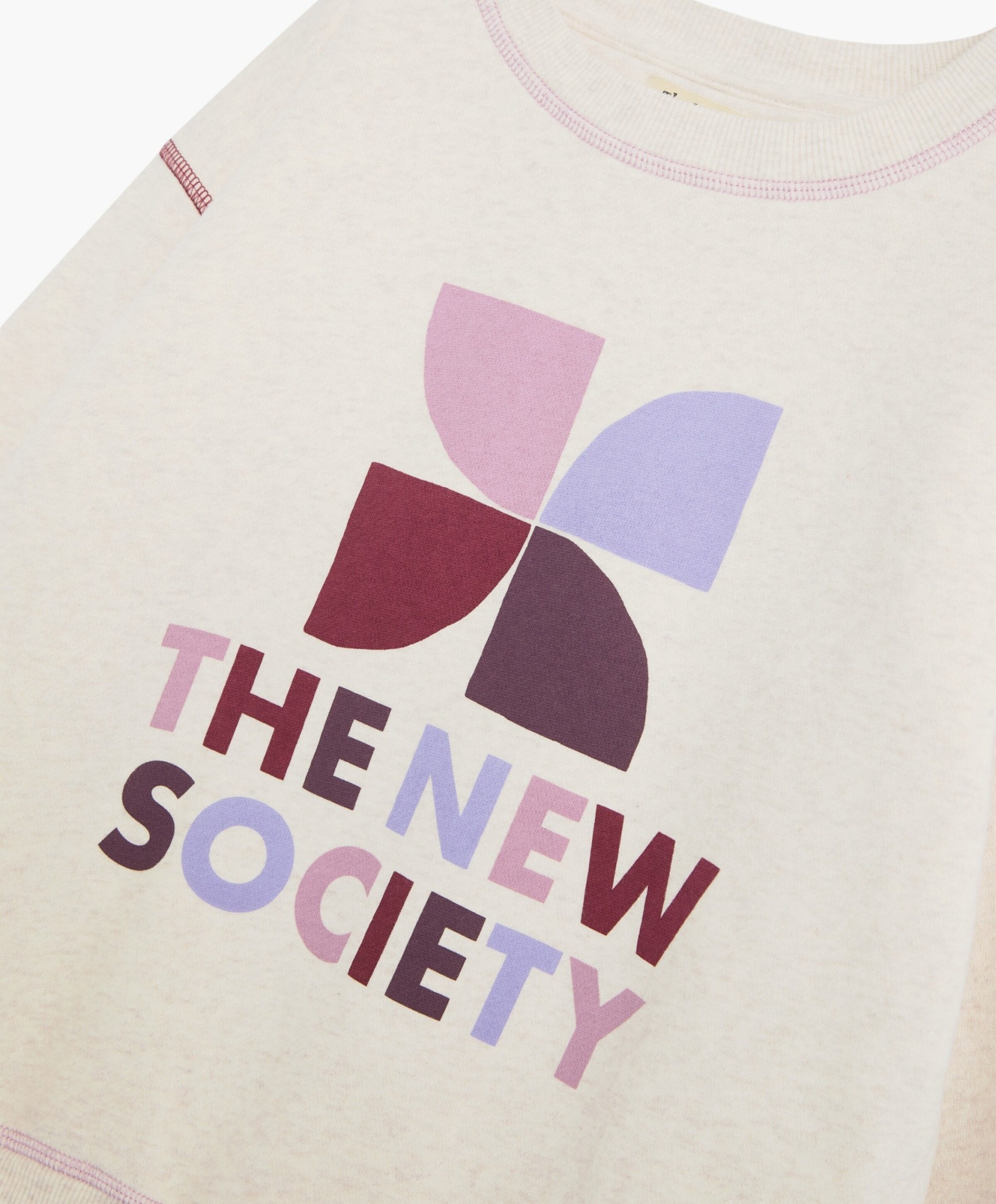 The New Society Meisjes sweater ecru