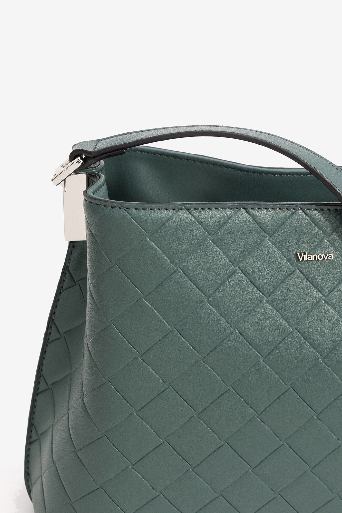 Bolsa transversal texturizada - Verde