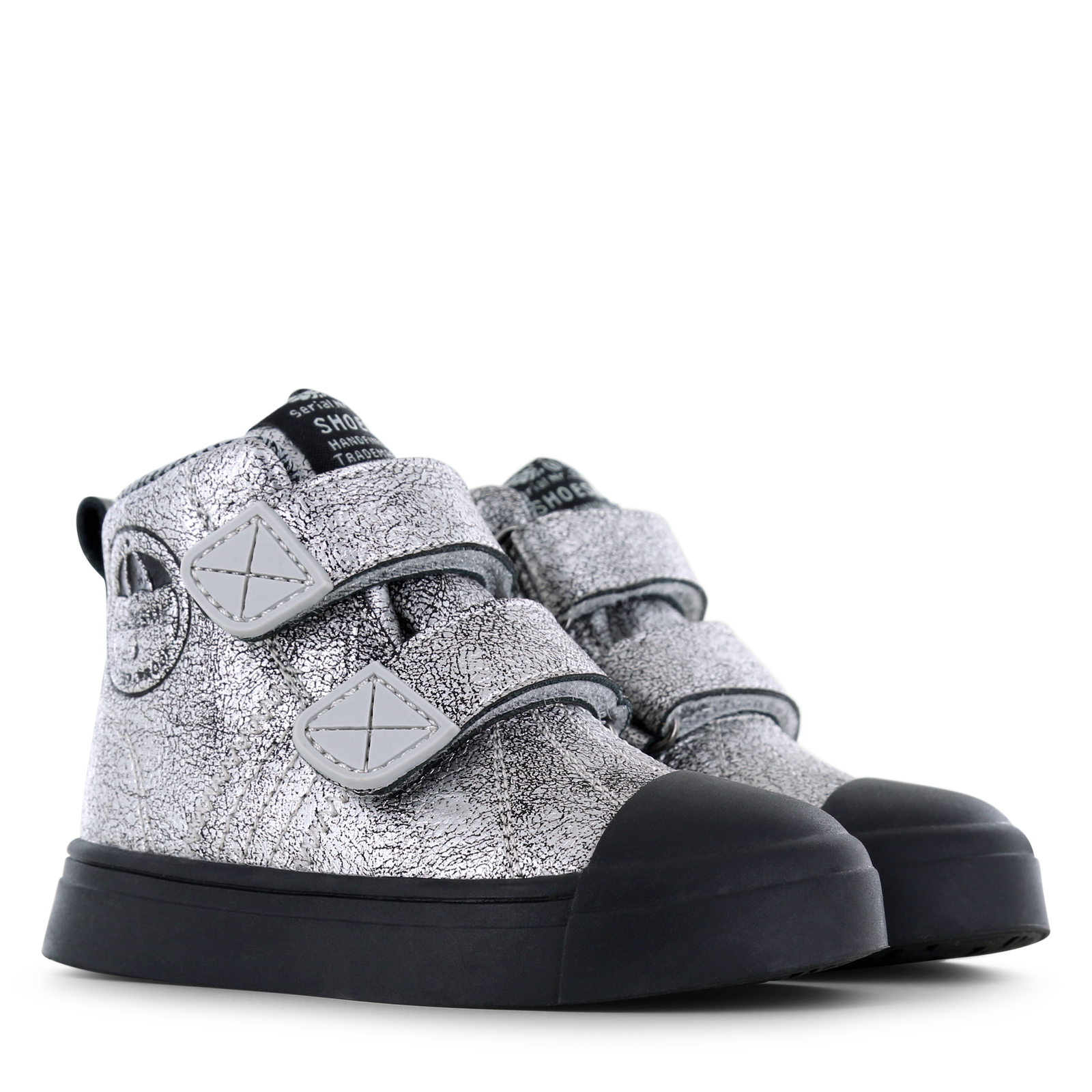 Shoesme silberner wasserdichter Stiefel