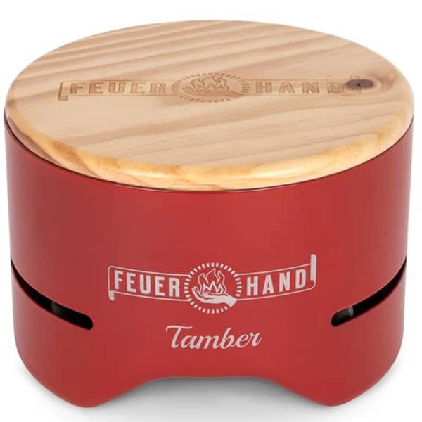 Réchaud à gaz randonnée FEUERHAND BARBECUE DE TABLE TAMBER RUBY RED