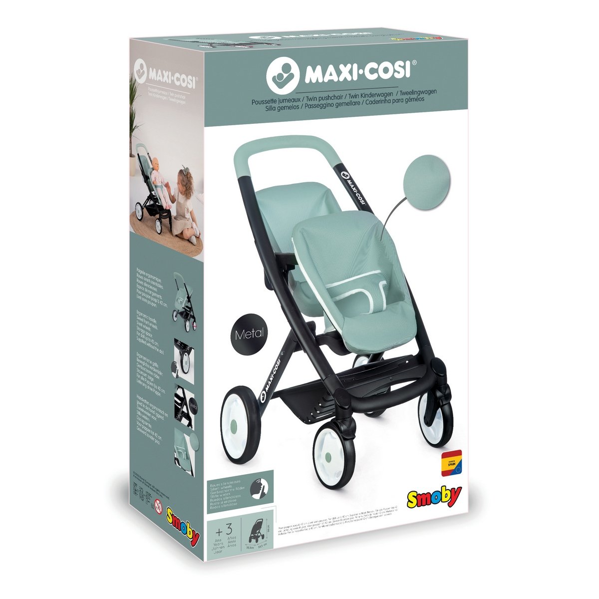 Maxi-Cosi Poussette Landau jumeaux Sauge