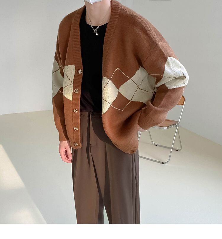 Remeefa - Argyle Cardigan