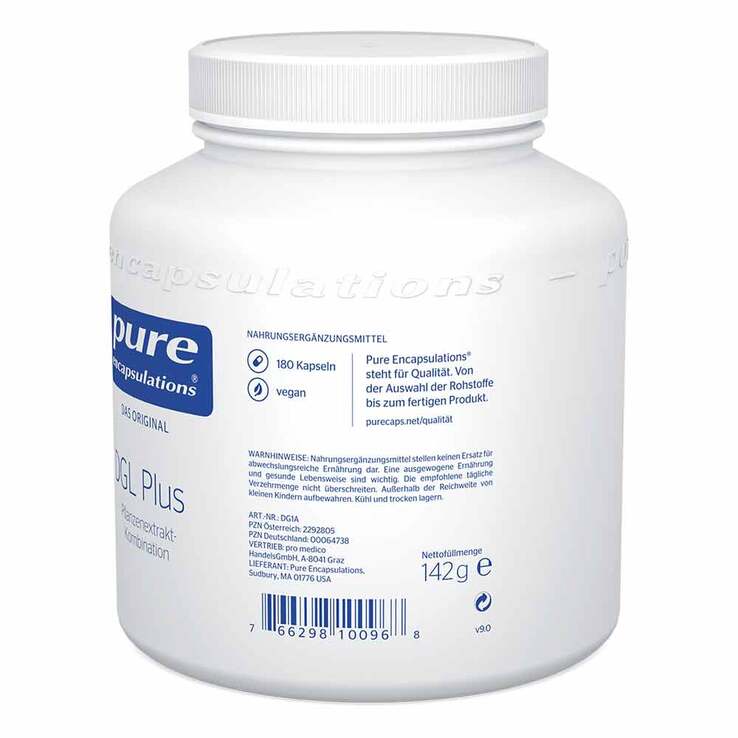 Pure Encapsulations DGL Plus Kapseln, 180 St