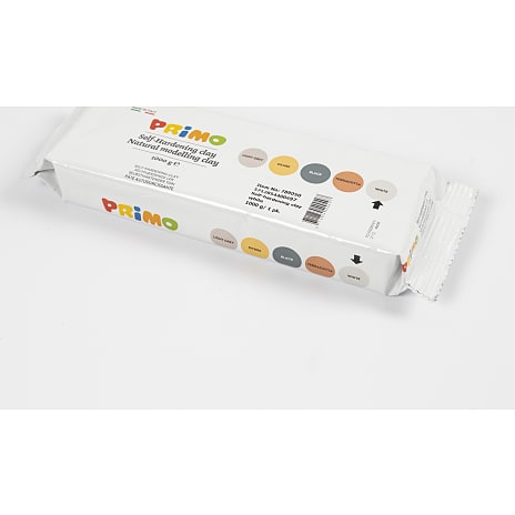 Selvhærdende ler, hvid, 1000g