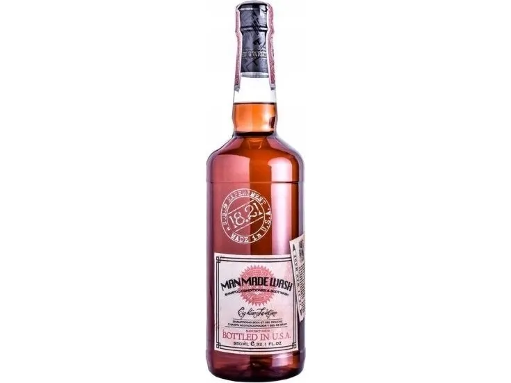 BIOK Laboratorija 18.21 Man Made Wash Sweet Tobacco Multifunktionel 3-i-1 shampoo, balsam og kropsvask til mænd i én, 950 ml