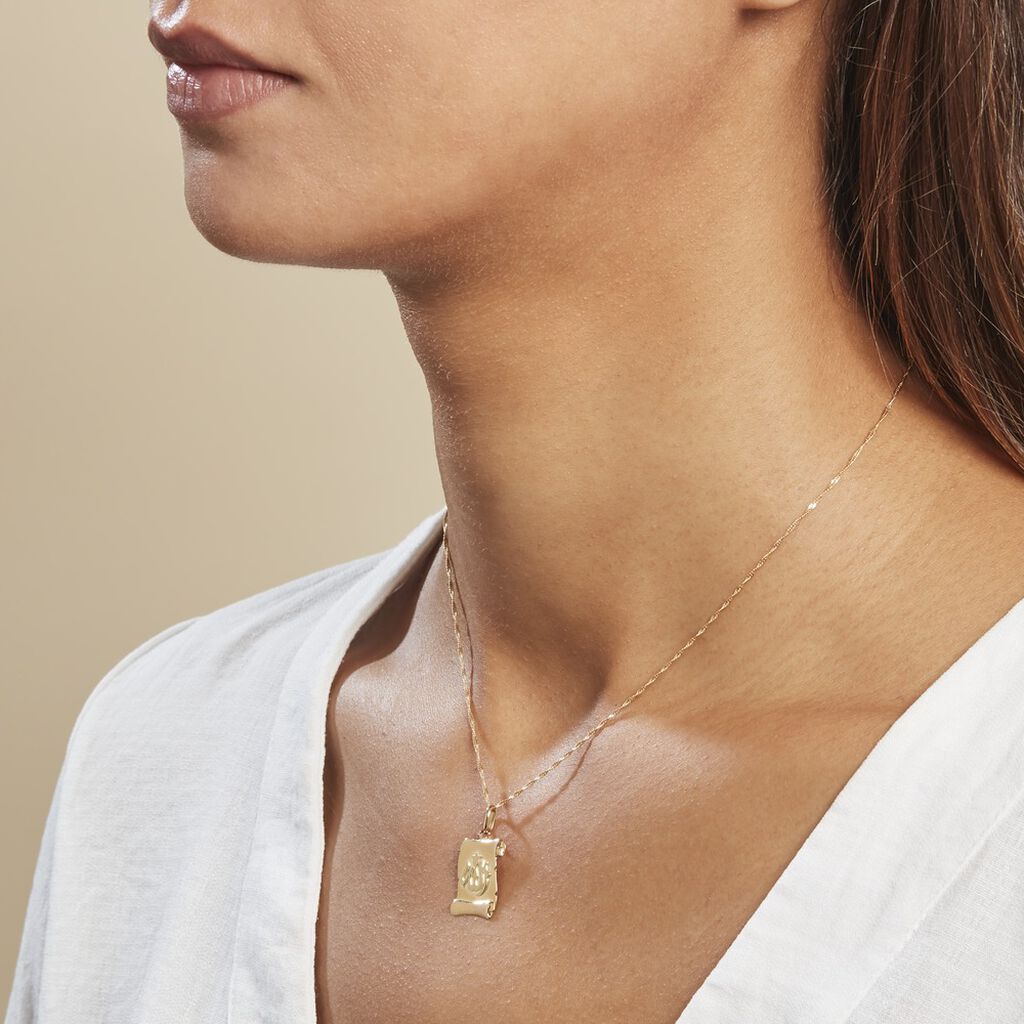 Pendentif Fabie Or Jaune