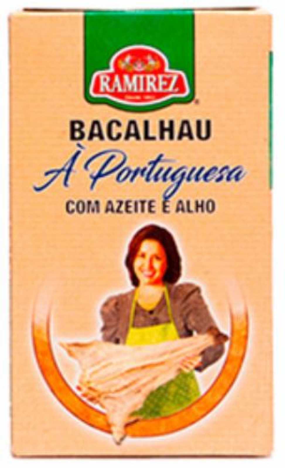 Bacalhau à portuguesa Ramirez com azeite e alho 120g