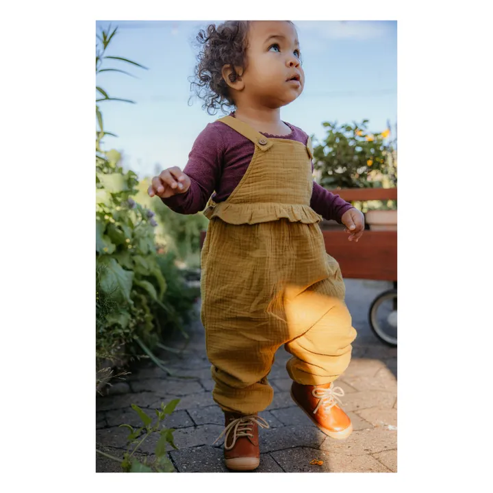 Petit Nord Baskets Lacets Bootie | Cognac