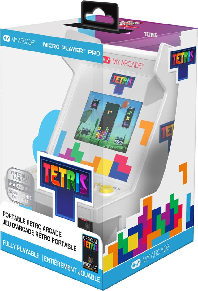 My Arcade Micro Player Pro 6,7” Tetris retro spillekonsol