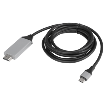 Q-link USB-C naar HDMI kabel 1,8 meter zwart