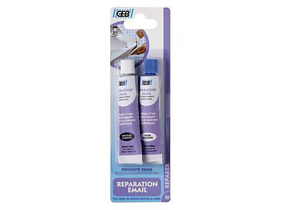 Lot de 2 tubes réparation email 20 g