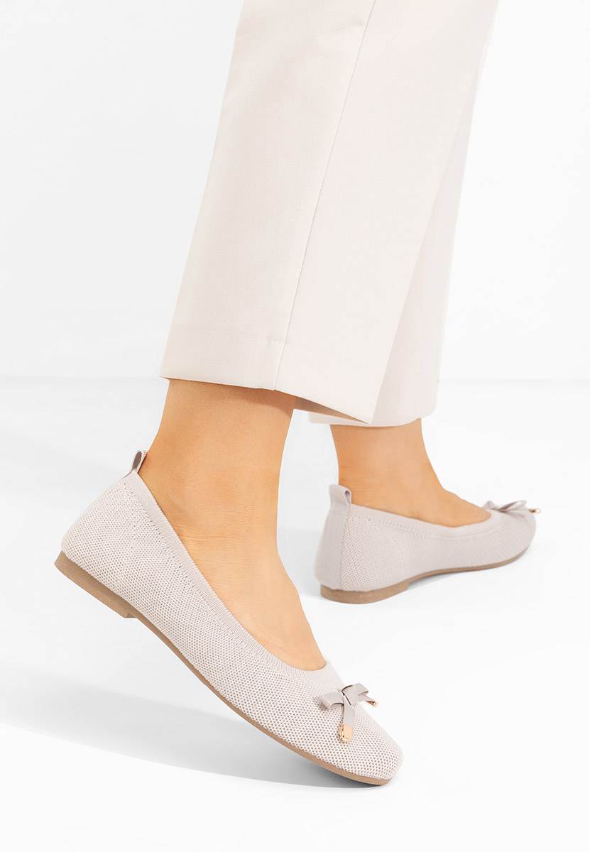 Ballerines femme blancs Tifani