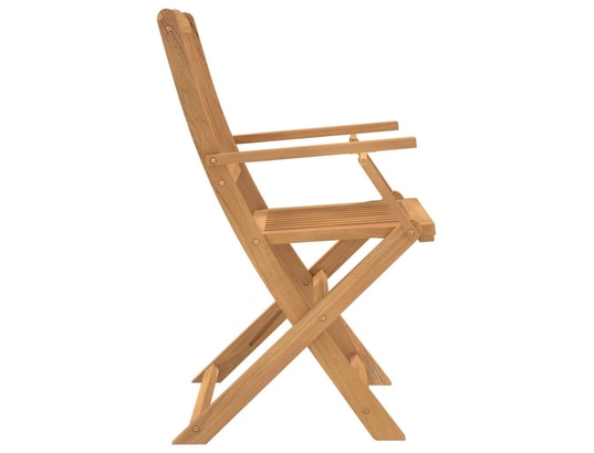 VIDAXL - Chaise pliante Chaises pliables de jardin 2 pcs bois massif d'acacia