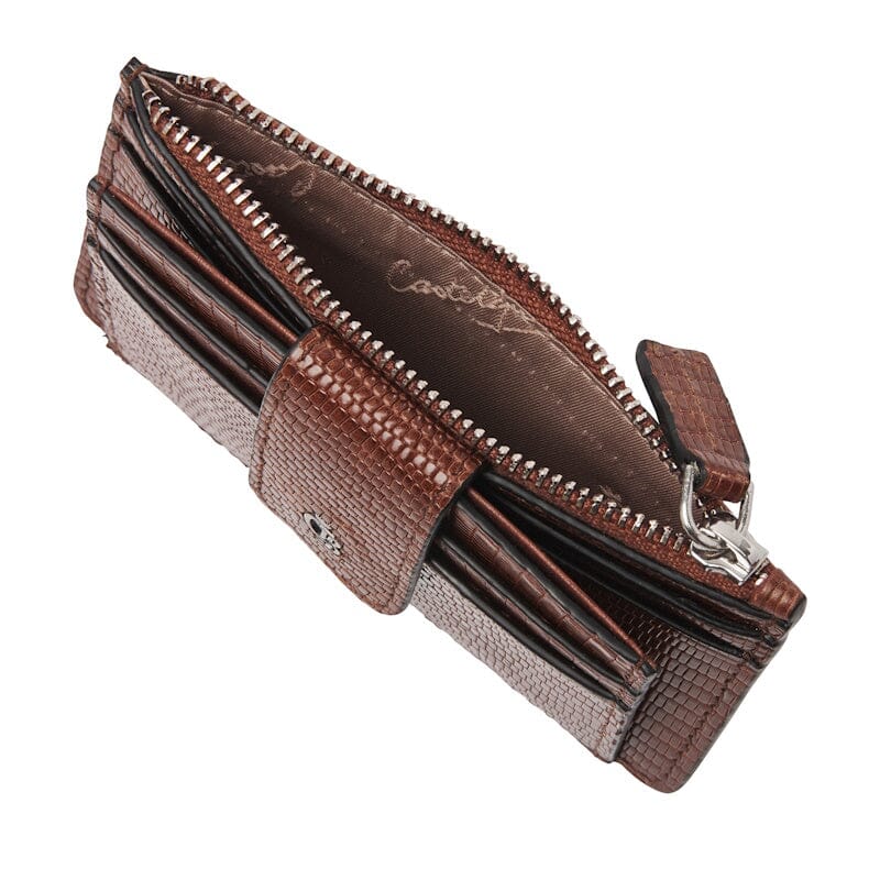 Castelijn & Beerens Donna Mini Wallet RFID Protected Cognac