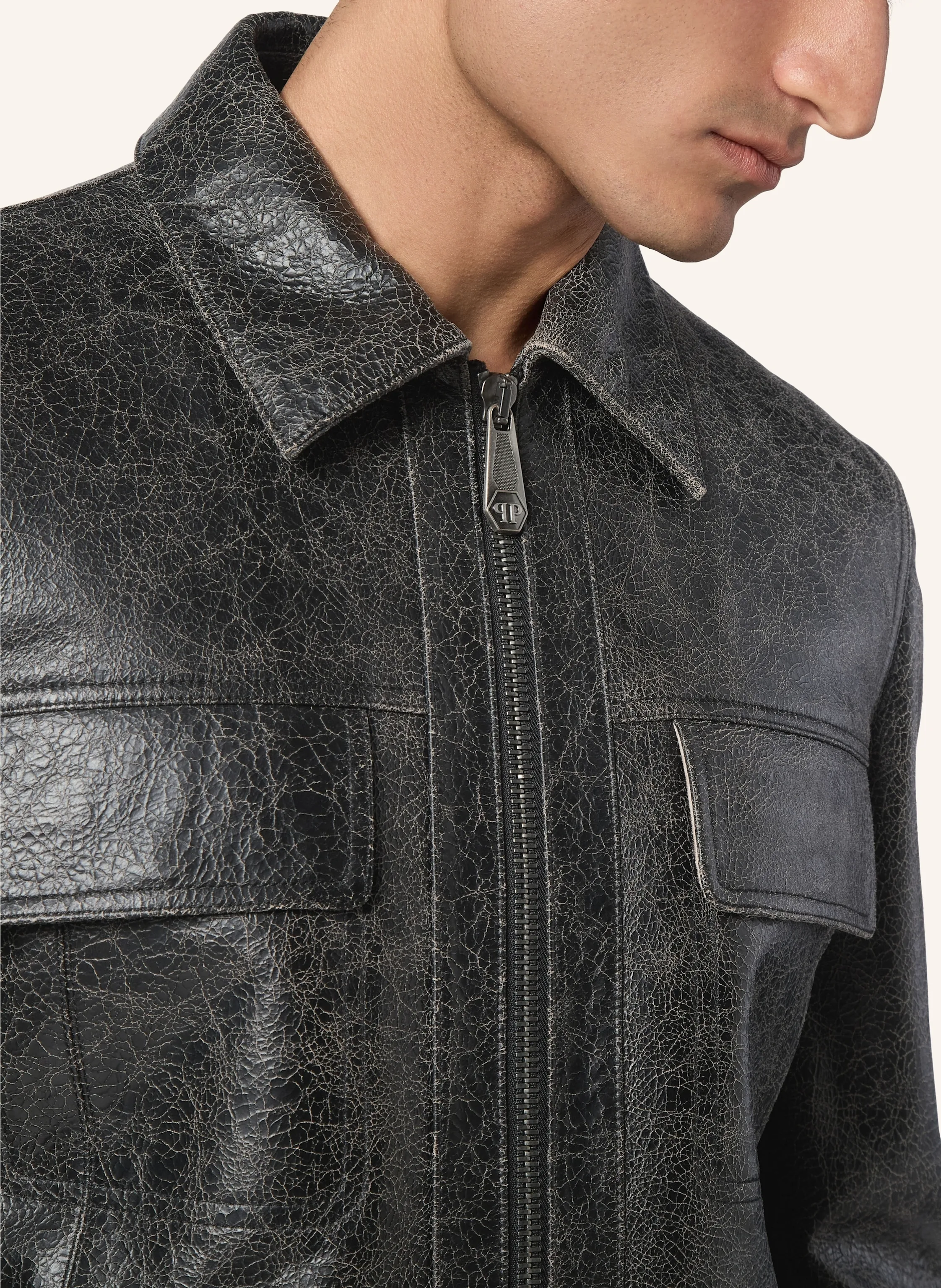 PHILIPP PLEIN PHILIPP PLEIN Lederblouson