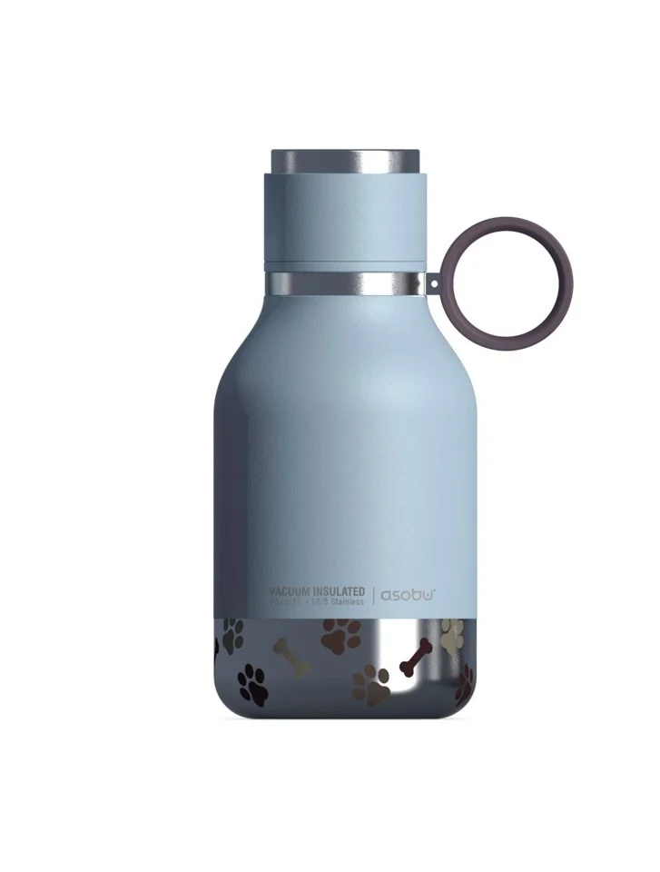 ASOBU - Stainless SteelBowl Bottle - Blue - (84259103973)