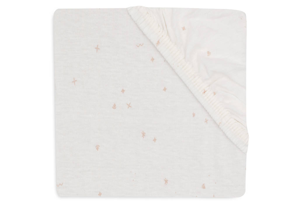 jersey wieg hoeslaken Twinkling - Wild Rose